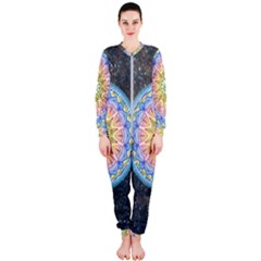 Mandala Cosmos Spirit Onepiece Jumpsuit (ladies)  by Sapixe