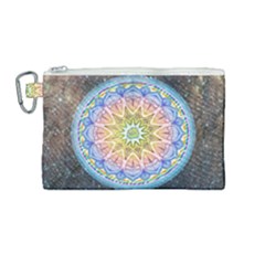 Mandala Cosmos Spirit Canvas Cosmetic Bag (medium) by Sapixe