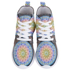 Mandala Cosmos Spirit Women s Lightweight High Top Sneakers by Sapixe