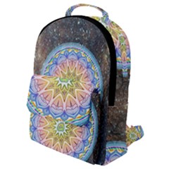 Mandala Cosmos Spirit Flap Pocket Backpack (small)