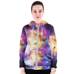 Colors Of The Planets Women s Zipper Hoodie by burpdesignsA