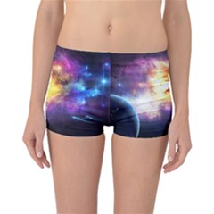 Colors Of The Planets Reversible Boyleg Bikini Bottoms by burpdesignsA