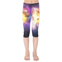 Colors Of The Planets Kids  Capri Leggings  by burpdesignsA