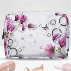 Butterflies And Flowers Make Up Pouch (medium)