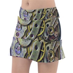  Clock Steampunk Gear  Tennis Skirt by burpdesignsA