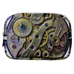  Clock Steampunk Gear  Make Up Pouch (small) by burpdesignsA