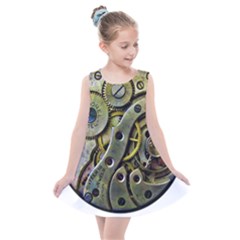  Clock Steampunk Gear  Kids  Summer Dress by burpdesignsA