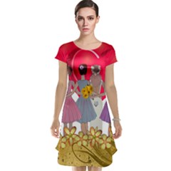 Girl Power Cap Sleeve Nightdress by burpdesignsA