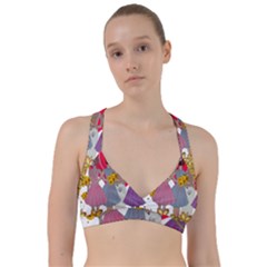 Girl Power Sweetheart Sports Bra by burpdesignsA