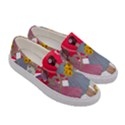 girl power Women s Canvas Slip Ons View3