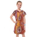 Bark Tree Texture Wood Trunk Kids  Drop Waist Dress View1