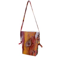 Bark Tree Texture Wood Trunk Folding Shoulder Bag by Sapixe