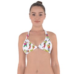 Golfers Athletes The Form Of Halter Neck Bikini Top by Sapixe