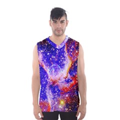 Galaxy Nebula Stars Space Universe Men s Basketball Tank Top by Sapixe