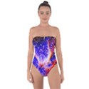 Galaxy Nebula Stars Space Universe Tie Back One Piece Swimsuit View1