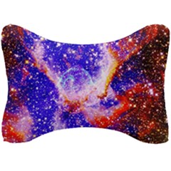 Galaxy Nebula Stars Space Universe Seat Head Rest Cushion by Sapixe