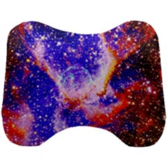 Galaxy Nebula Stars Space Universe Head Support Cushion by Sapixe