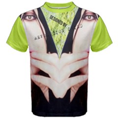 Designed By Revolution Child  lime Juice  Men s Cotton Tee by designedbyrevolutionchild