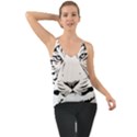 Tiger Black ans white Chiffon Cami View1