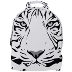 Tiger Black Ans White Mini Full Print Backpack by alllovelyideas