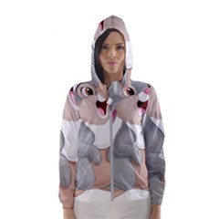 Bear Hooded Windbreaker (women)