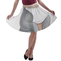 Bear A-line Skater Skirt