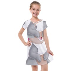 Bear Kids  Cross Web Dress by NSGLOBALDESIGNS2