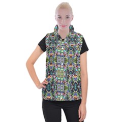 Hs-2 Women s Button Up Vest by ArtworkByPatrick