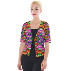 Hs-5 Cropped Button Cardigan by ArtworkByPatrick