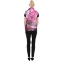 Pink Crystal Fractal Women s Button Up Vest View2