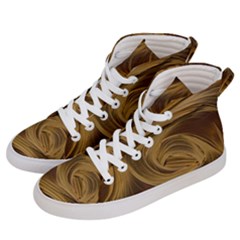 Paper Art Paper Art Eddy Yellow Men s Hi-top Skate Sneakers by Sapixe