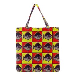 Fish-1 Grocery Tote Bag by ArtworkByPatrick