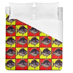 Fish-1 Duvet Cover (queen Size) by ArtworkByPatrick