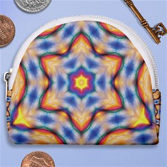 Pattern Abstract Background Art Horseshoe Style Canvas Pouch