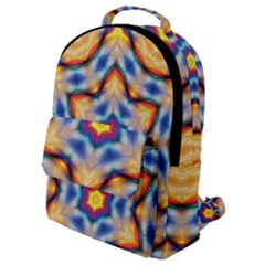 Pattern Abstract Background Art Flap Pocket Backpack (small)