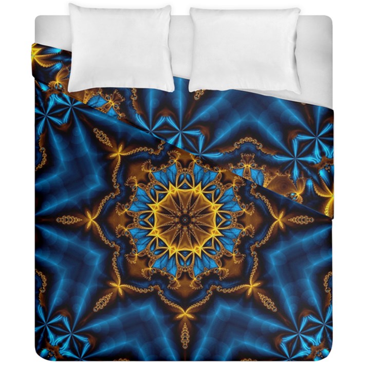 Pattern Abstract Background Art Duvet Cover Double Side (California King Size)