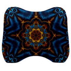 Pattern Abstract Background Art Velour Head Support Cushion