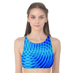 Background Light Glow Abstract Art Tank Bikini Top by Sapixe