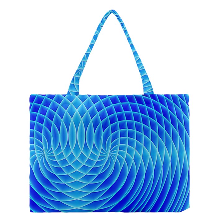 Background Light Glow Abstract Art Medium Tote Bag