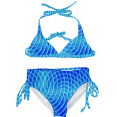 Background Light Glow Abstract Art Kids  Classic Bikini Set