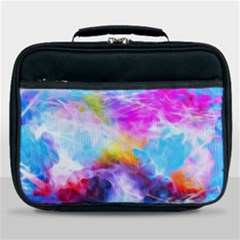 Background Drips Fluid Colorful Lunch Bag by Sapixe