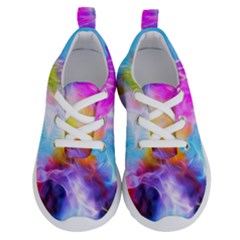 Background Drips Fluid Colorful Running Shoes by Sapixe