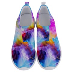 Background Drips Fluid Colorful No Lace Lightweight Shoes