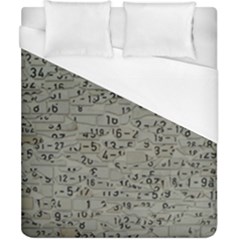 Art Letters Alphabet Abstract Text Duvet Cover (california King Size) by Sapixe