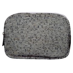 Art Letters Alphabet Abstract Text Make Up Pouch (small)