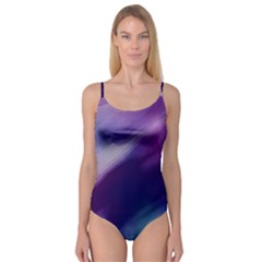 Purple Background Art Abstract Watercolor Camisole Leotard  by Sapixe