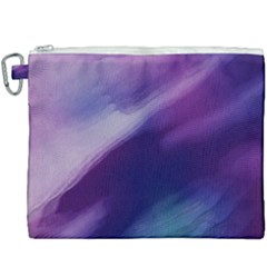 Purple Background Art Abstract Watercolor Canvas Cosmetic Bag (xxxl) by Sapixe