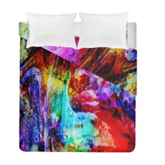 Background Art Abstract Watercolor Duvet Cover Double Side (full/ Double Size) by Sapixe