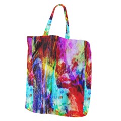 Background Art Abstract Watercolor Giant Grocery Tote by Sapixe