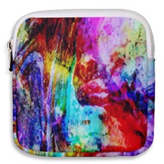 Background Art Abstract Watercolor Mini Square Pouch by Sapixe